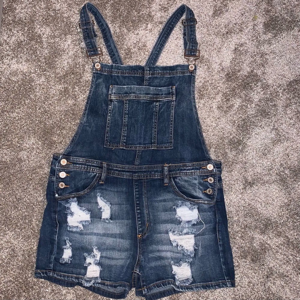 Denim Overalls